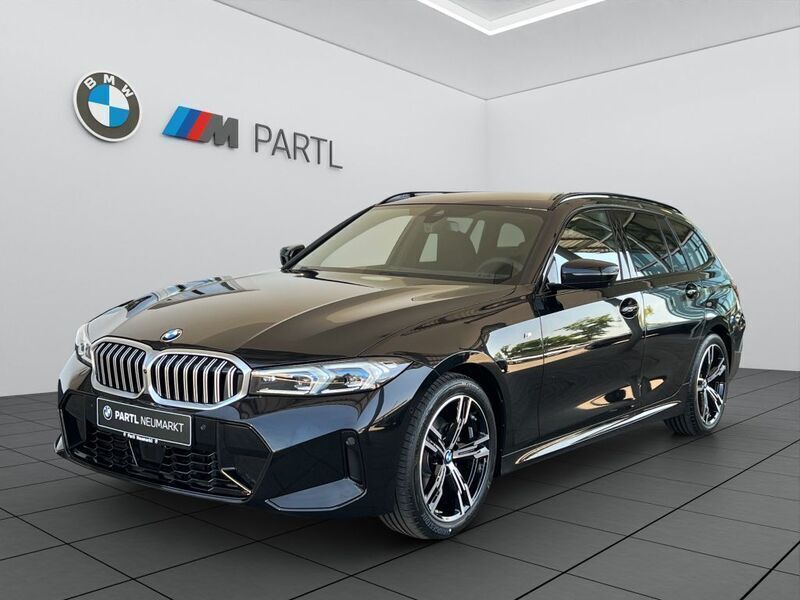 Black sapphire Neu 2025 BMW 320 M Sport Kombi | 57.480 € (Fairer Preis) - Bild 1/4