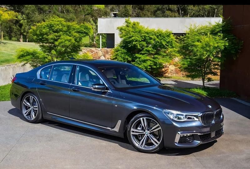 Schwarz Gebraucht 2018 BMW 740 M Sport Limousine | 39.900 € (Fairer Preis) - Bild 1/4