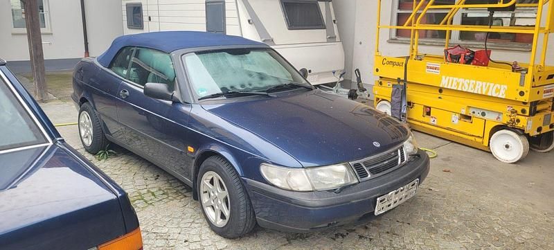 Gebraucht Saab 900 Cabriolet 125 PS (91 kW) 1996 Blau Cabrio