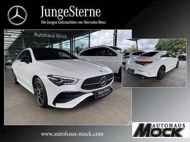 Weiß Gebraucht 2024 Mercedes CLA200 Advanced Plus Coupé | 36.490 € (Fairer Preis) - Bild 1/4