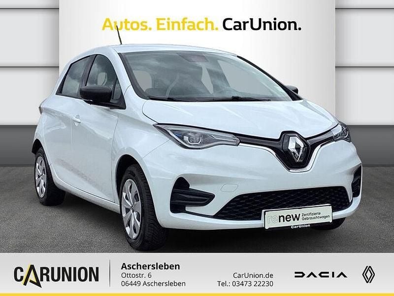 Gebraucht Renault Zoe Life 80 kW (109 PS) 2021 Arktis weiß Kleinwagen