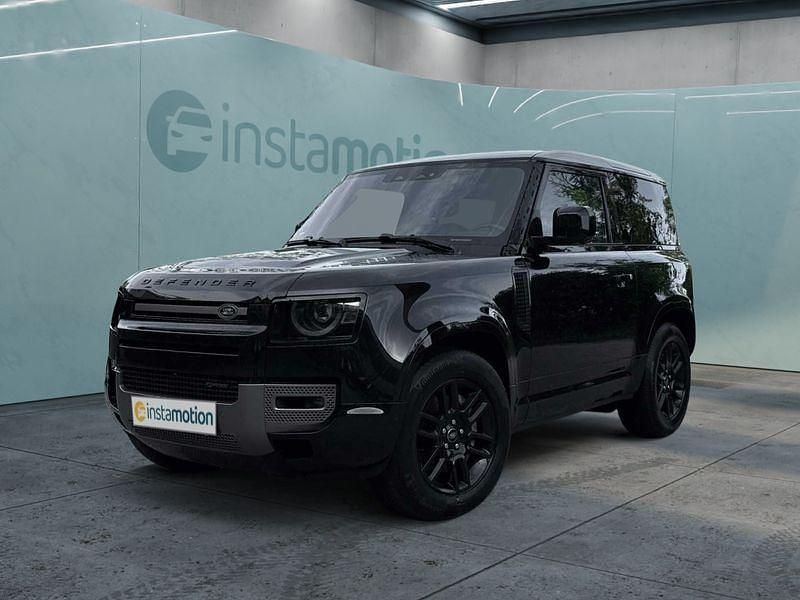 Schwarz Gebraucht 2021 Land Rover Defender SUV | 62.549 € (Teuer) - Bild 1/4