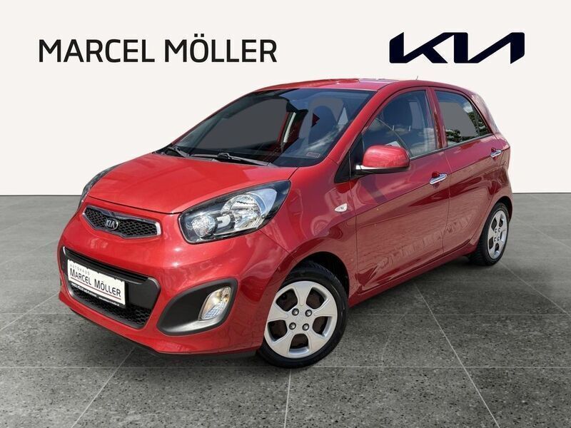 Rot Gebraucht 2014 Kia Picanto FIFA World Cup Edition Kleinwagen | 4.980 € (Fairer Preis) - Bild 1/4