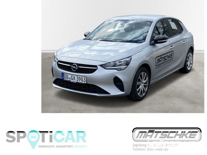 Silber metallic Gebraucht 2022 Opel Corsa Edition Limousine | 15.900 € (Fairer Preis) - Bild 1/4