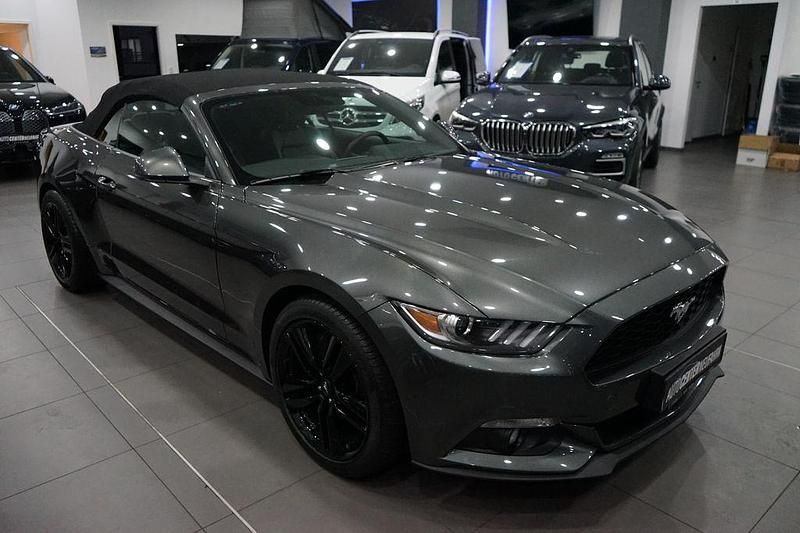 Magneticgrau (metallic) Gebraucht 2015 Ford Mustang Cabrio | 26.980 € (Fairer Preis) - Bild 1/4