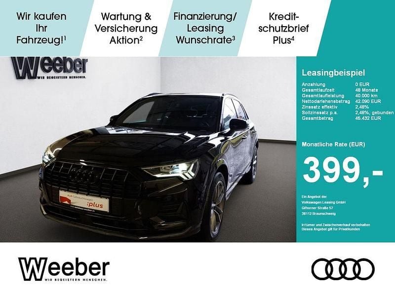 Gebraucht Audi Q3 Advanced 150 PS (110 kW) 2025 Mythosschwarz (metallic) SUV