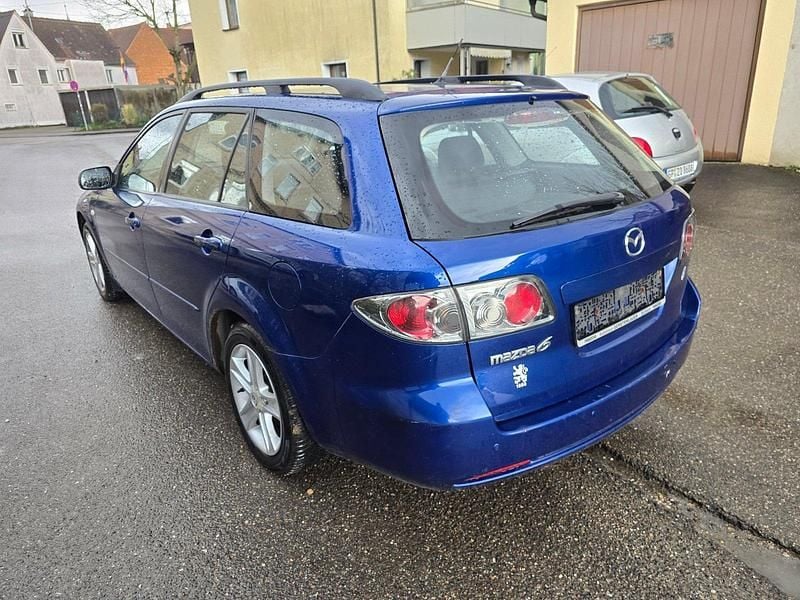 Gebraucht Mazda 6 Active 147 PS (108 kW) 2007 Blau Kombi