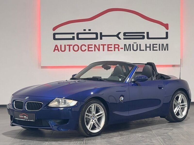 Blau Gebraucht 2006 BMW Z4 M Performance Cabrio | 34.950 € (Superpreis) - Bild 1/4