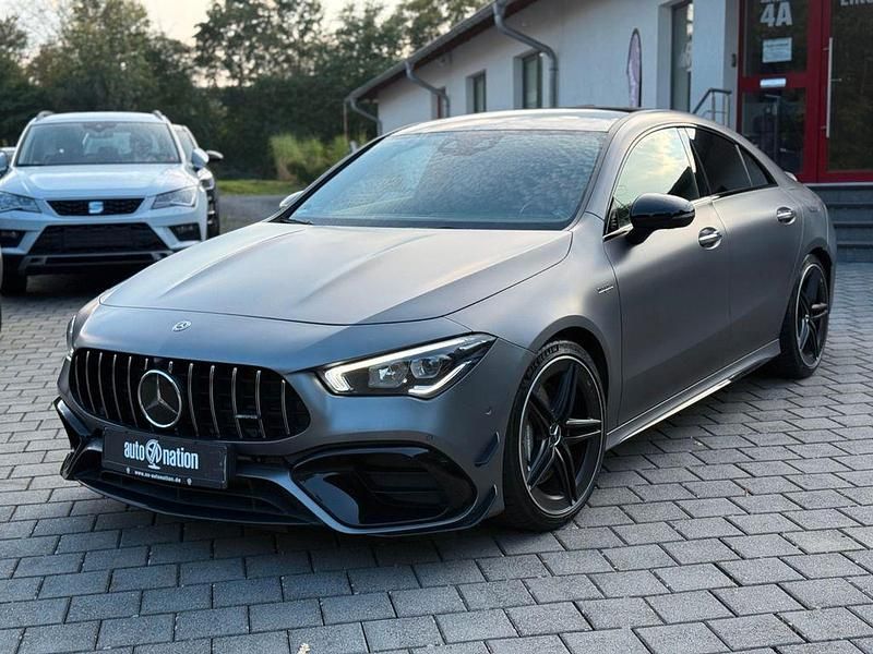 Grau Gebraucht 2020 Mercedes CLA45 AMG AMG Limousine | 46.950 € (Teuer) - Bild 1/4
