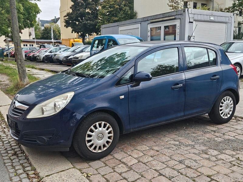 Blau Gebraucht 2009 Opel Corsa Selection Kleinwagen | 2.100 € (Superpreis) - Bild 1/4