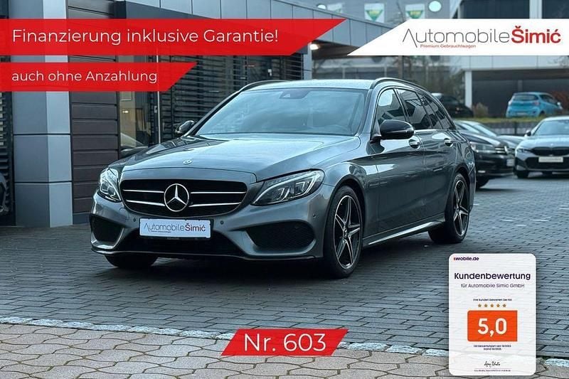 Grau Gebraucht 2017 Mercedes C300 AMG Limousine | 19.990 € (Fairer Preis) - Bild 1/4