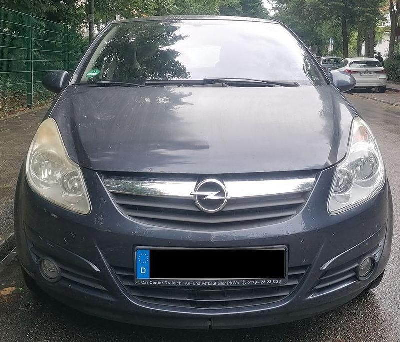 Blau Gebraucht 2009 Opel Corsa Limousine | 1.500 € (Superpreis) - Bild 1/4