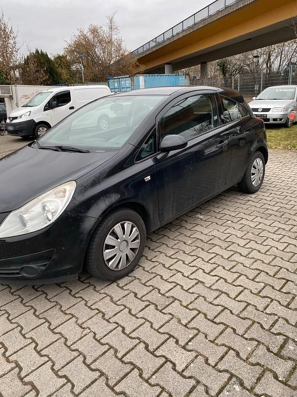 Gebraucht Opel Corsa 80 PS (58 kW) 2009 Schwarz Kleinwagen