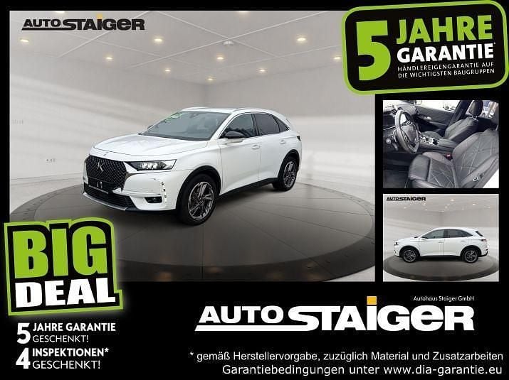 Lack weiss banquise/lackierung Gebraucht 2022 DS Automobiles DS7 Crossback Rivoli SUV | 23.499 € (Superpreis) - Bild 1/4