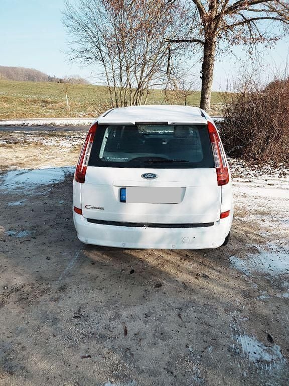 Gebraucht Ford C-MAX Titanium 125 PS (91 kW) 2009 Weiß Van / Kleinbus