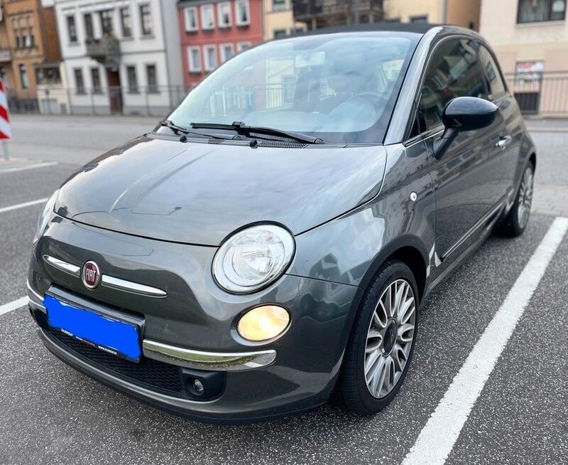 Grau Gebraucht 2015 Fiat 500C Cabrio | 7.200 € (Fairer Preis) - Bild 1/4