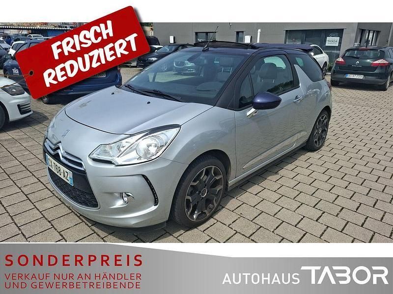 Lackierung aluminiumgrau/meta Gebraucht 2013 Citroën DS3 Cabriolet Sport Chic Cabrio | 4.885 € (Superpreis) - Bild 1/4