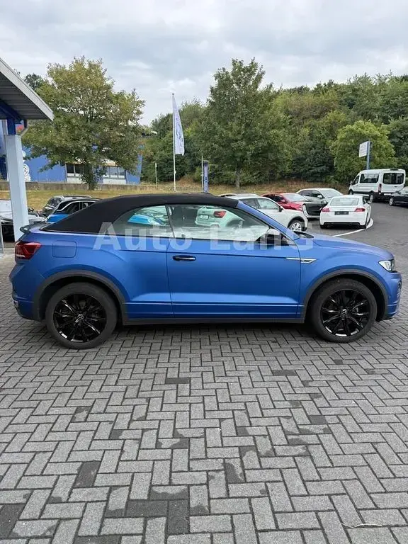 Gebraucht VW T-Roc Cabriolet Edition 150 PS (110 kW) 2021 Blau Cabrio