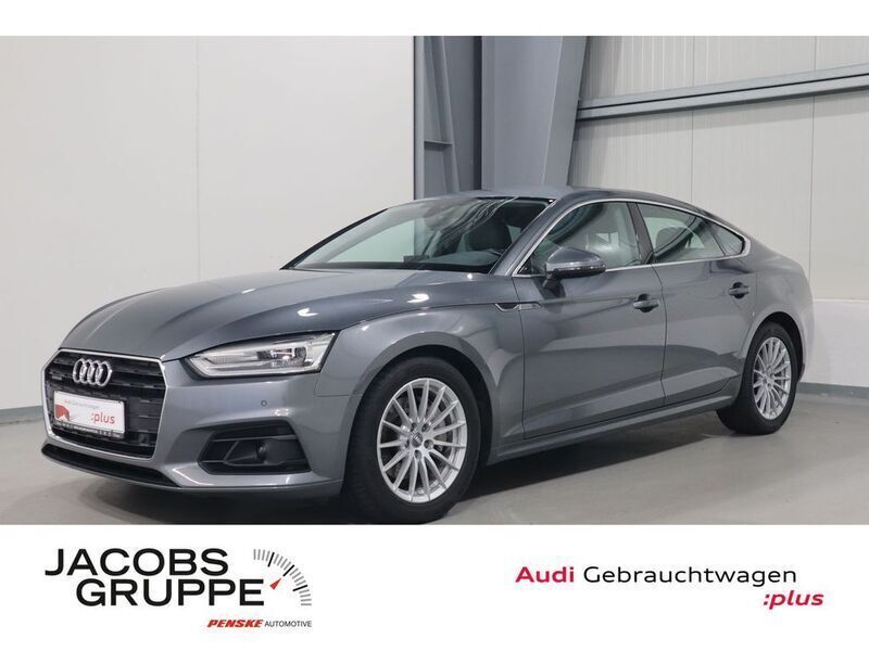 Monsungrau Gebraucht 2018 Audi A5 Sportback Design Limousine | 26.920 € (Fairer Preis) - Bild 1/4