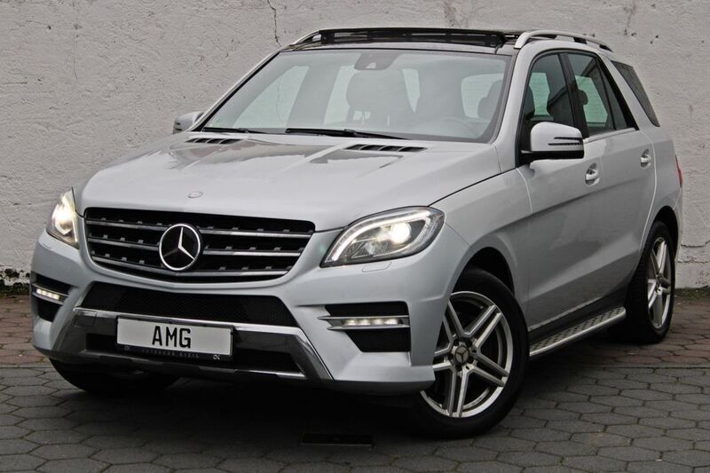 Silber Gebraucht 2014 Mercedes ML350 AMG SUV | 22.000 € (Fairer Preis) - Bild 1/4