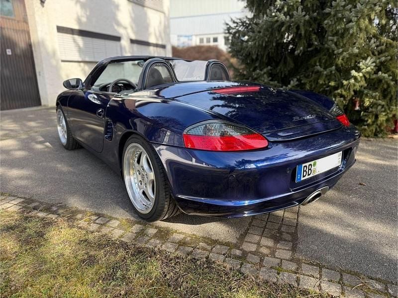 Gebraucht Porsche 986 Boxster 228 PS (167 kW) 2004 Blau Cabrio