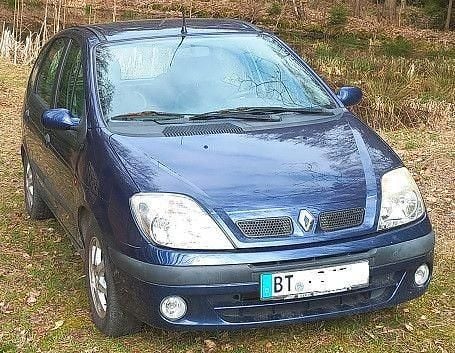 Gebraucht Renault Scénic 107 PS (78 kW) 2003 Blau Van / Kleinbus