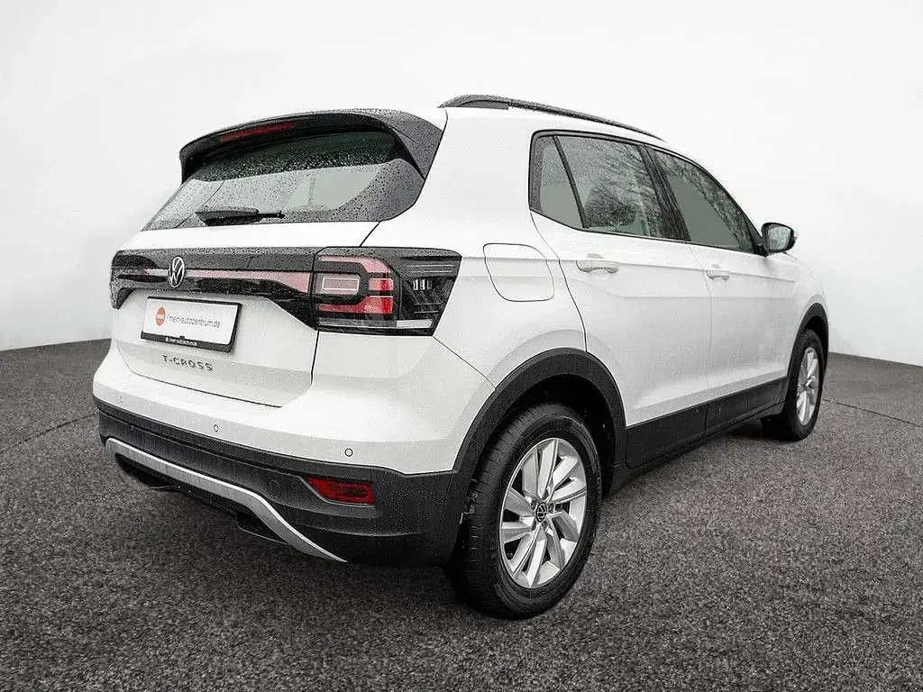 Gebraucht VW T-Cross 95 PS (69 kW) 2021 Weiß SUV