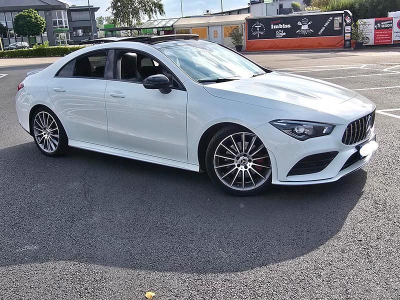 Gebraucht Mercedes CLA200 165 PS (121 kW) 2019 Weiß Coupé