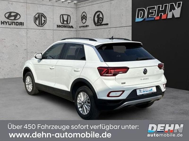 Gebraucht VW T-Roc Life 110 PS (80 kW) 2023 Weiß SUV