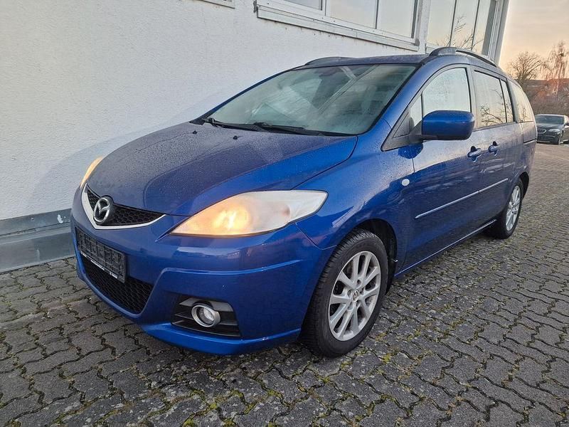 Blau Gebraucht 2008 Mazda 5 Exclusive Van / Kleinbus | 3.490 € (Fairer Preis) - Bild 1/4