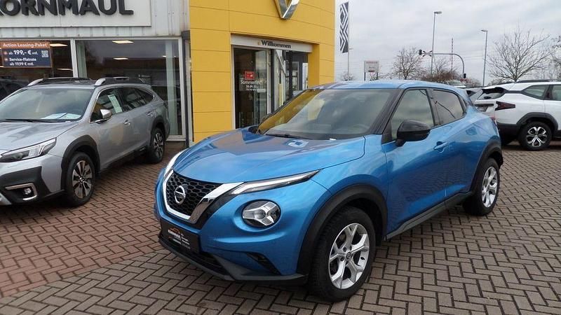 Vivid blue Gebraucht 2022 Nissan Juke N-Connecta SUV | 15.891 € (Guter Preis) - Bild 1/4