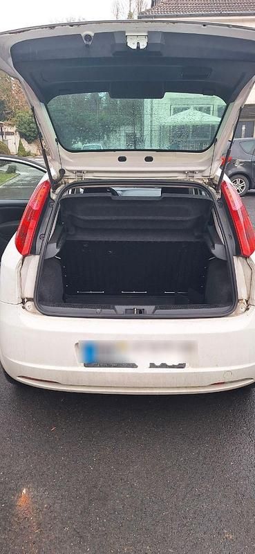 Gebraucht Fiat Grande Punto 80 PS (58 kW) 2008 Weiß Kleinwagen