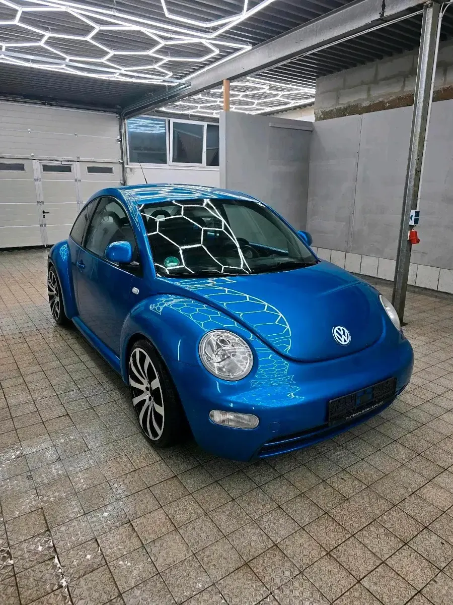 Gebraucht VW New Beetle 100 PS (73 kW) 2000 Blau Kleinwagen