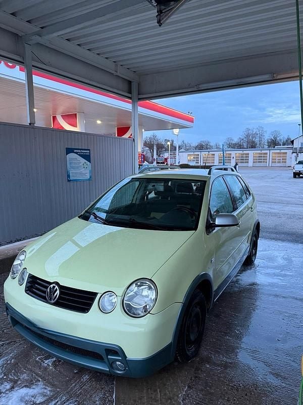 Gebraucht VW Polo Cross 101 PS (74 kW) 2005 Grün Kleinwagen