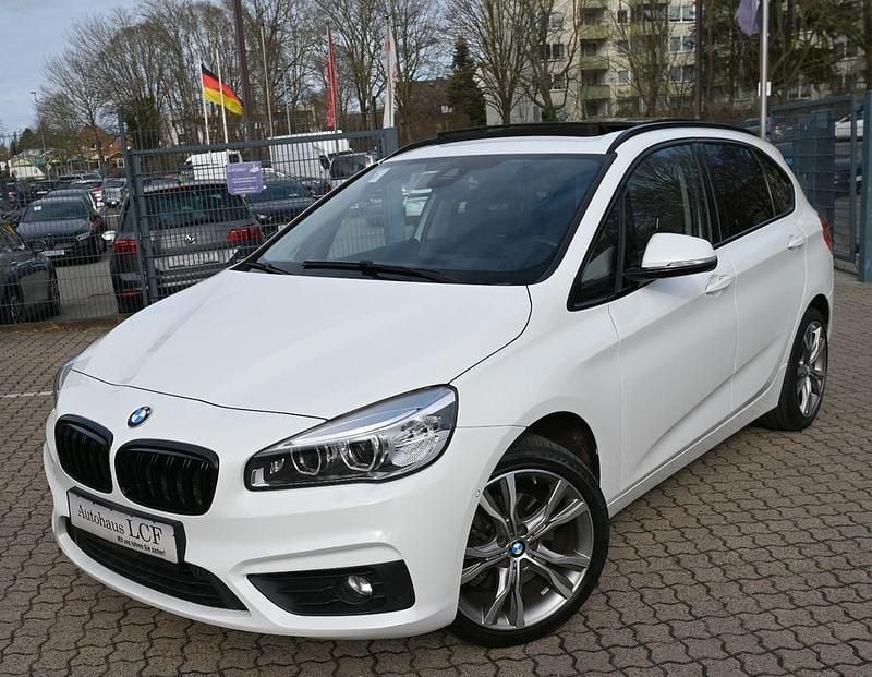 Gebraucht BMW 218 Active Tourer Advantage 136 PS (100 kW) 2016 Weiß Van / Kleinbus