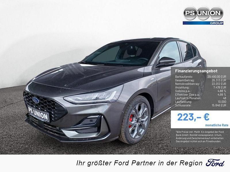 Grau Neu 2025 Ford Focus ST-Line Kleinwagen | 29.490 € (Fairer Preis) - Bild 1/4