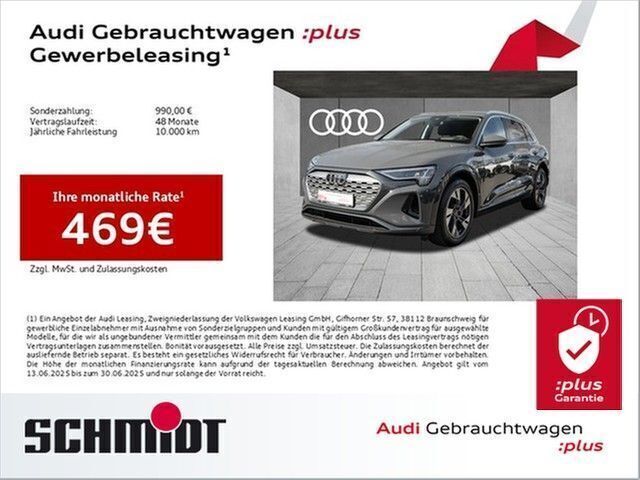 Magnetgrau Gebraucht 2024 Audi Q8 e-tron Advanced Plus SUV | 57.840 € (Teuer) - Bild 1/3