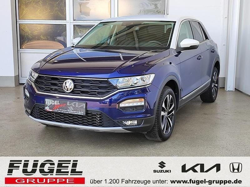 Atlantik blue metallic Gebraucht 2020 VW T-Roc IQ Drive SUV | 19.999 € (Guter Preis) - Bild 1/4