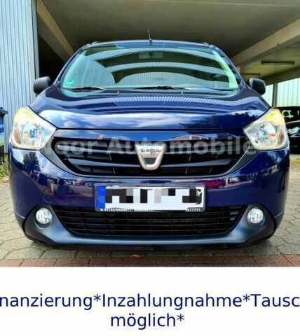 Gebraucht Dacia Lodgy Ambiance 83 PS (61 kW) 2012 Blau metallic Van / Kleinbus