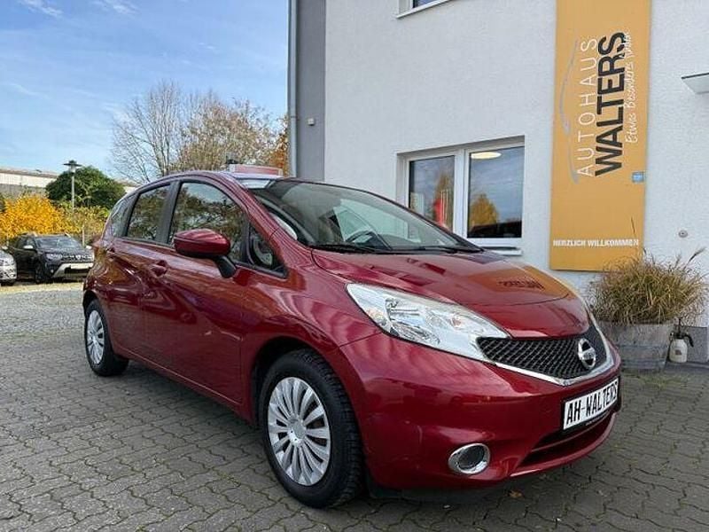 Alizarin crimson (metallic) Gebraucht 2015 Nissan Note Acenta+ Van / Kleinbus | 9.885 € (Fairer Preis) - Bild 1/4