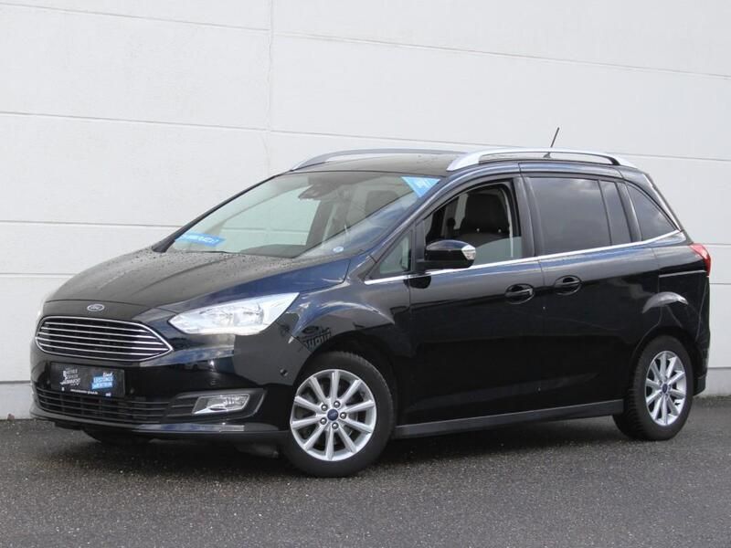 Gebraucht Ford Grand C-Max Titanium 125 PS (91 kW) 2018 Schwarz Van / Kleinbus