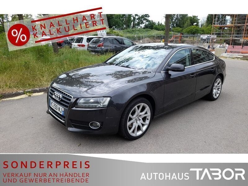 Lavagrau perleffekt Gebraucht 2010 Audi A5 Sportback Sport Limousine | 6.185 € (Superpreis) - Bild 1/4