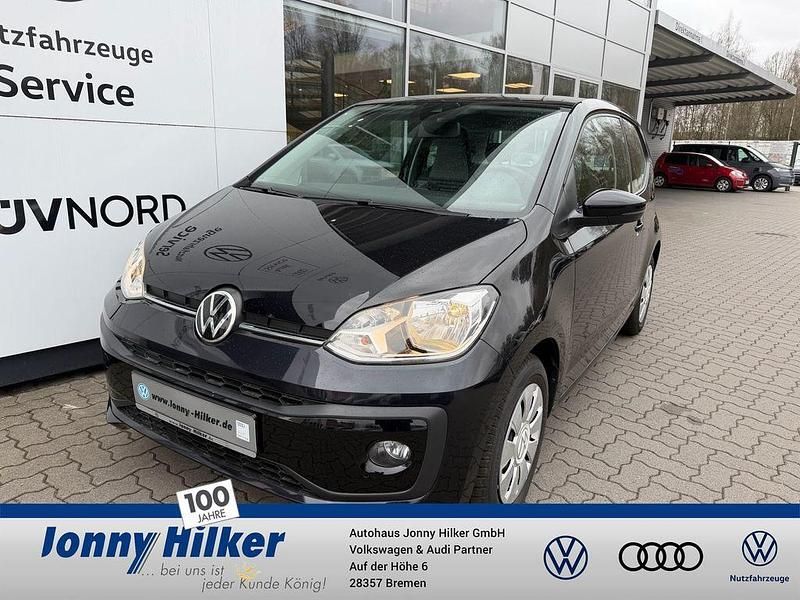 Gebraucht VW up! Move 65 PS (47 kW) 2021 Schwarz Kleinwagen