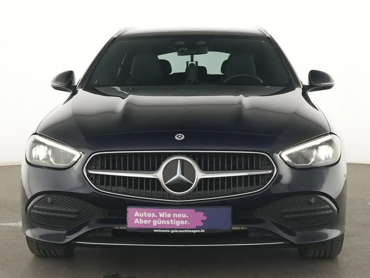 Gebraucht Mercedes C220 Avantgarde 200 PS (147 kW) 2022 Cavansitblau Limousine