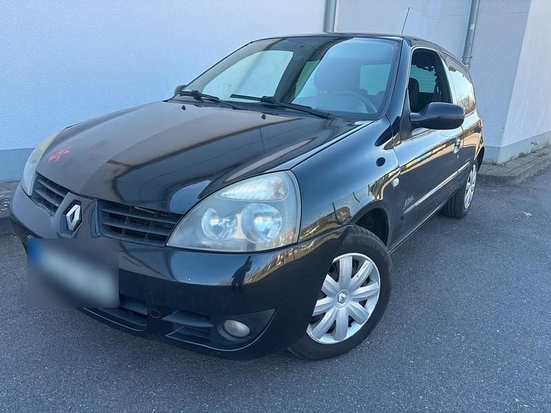 Gebraucht Renault Clio II Campus 2008 Schwarz Kleinwagen