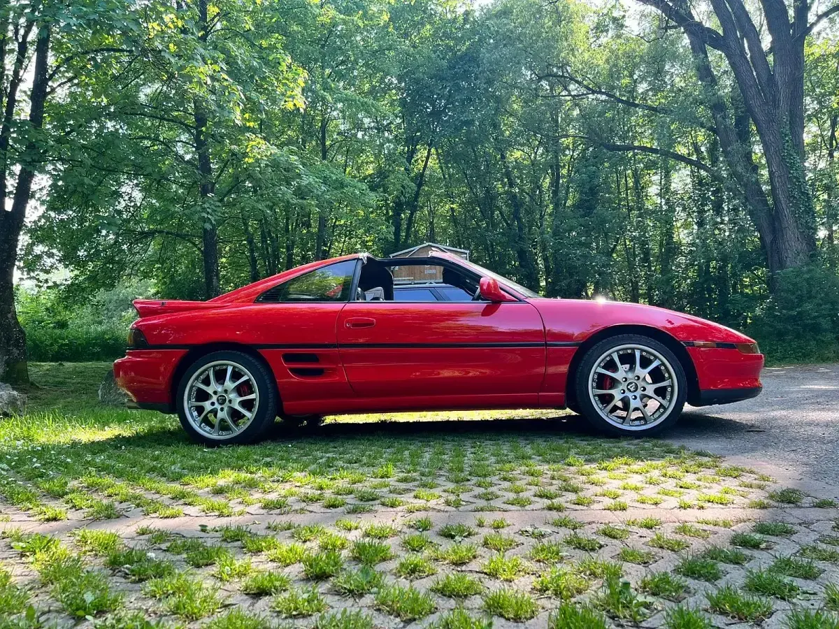 Gebraucht Toyota MR2 153 PS (112 kW) 1990 Rot Cabrio