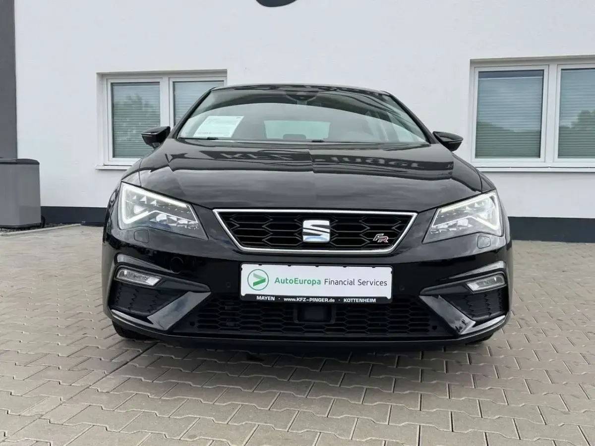Gebraucht Seat Leon FR 150 PS (110 kW) 2018 Schwarz Limousine
