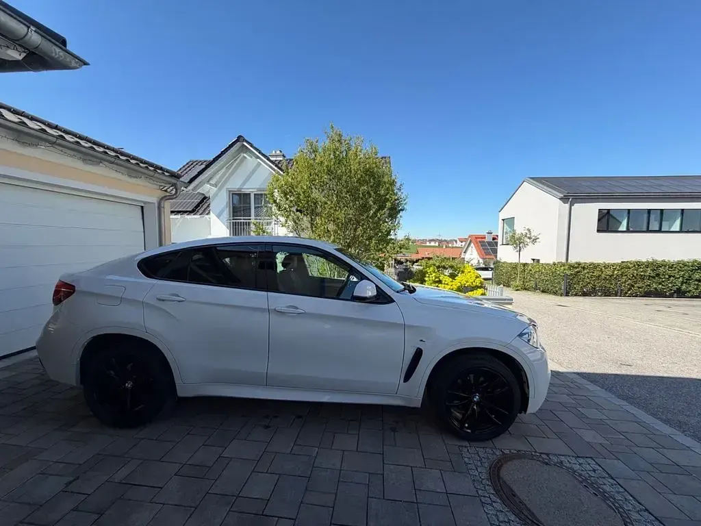 Gebraucht BMW X6 M Sport 258 PS (189 kW) 2018 Weiß SUV