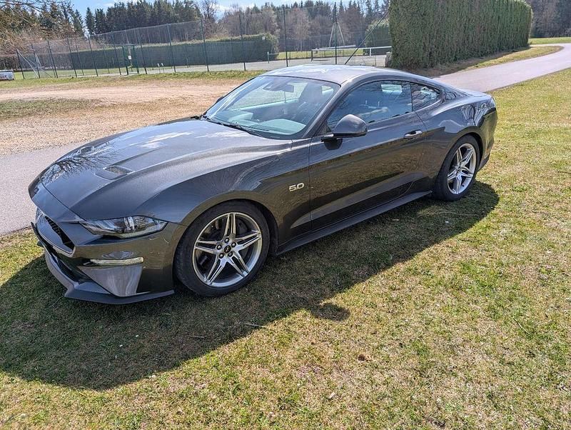 Gebraucht Ford Mustang GT 450 PS (330 kW) 2018 Grau Coupé