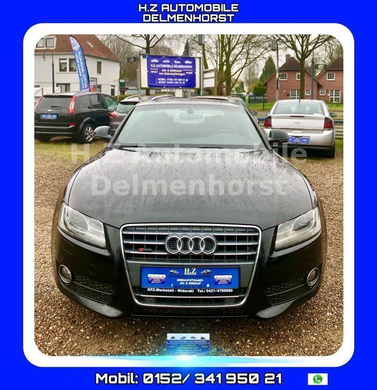 Schwarz Gebraucht 2008 Audi A5 S-Line Coupé | 8.990 € (Etwas zu teuer) - Bild 1/4